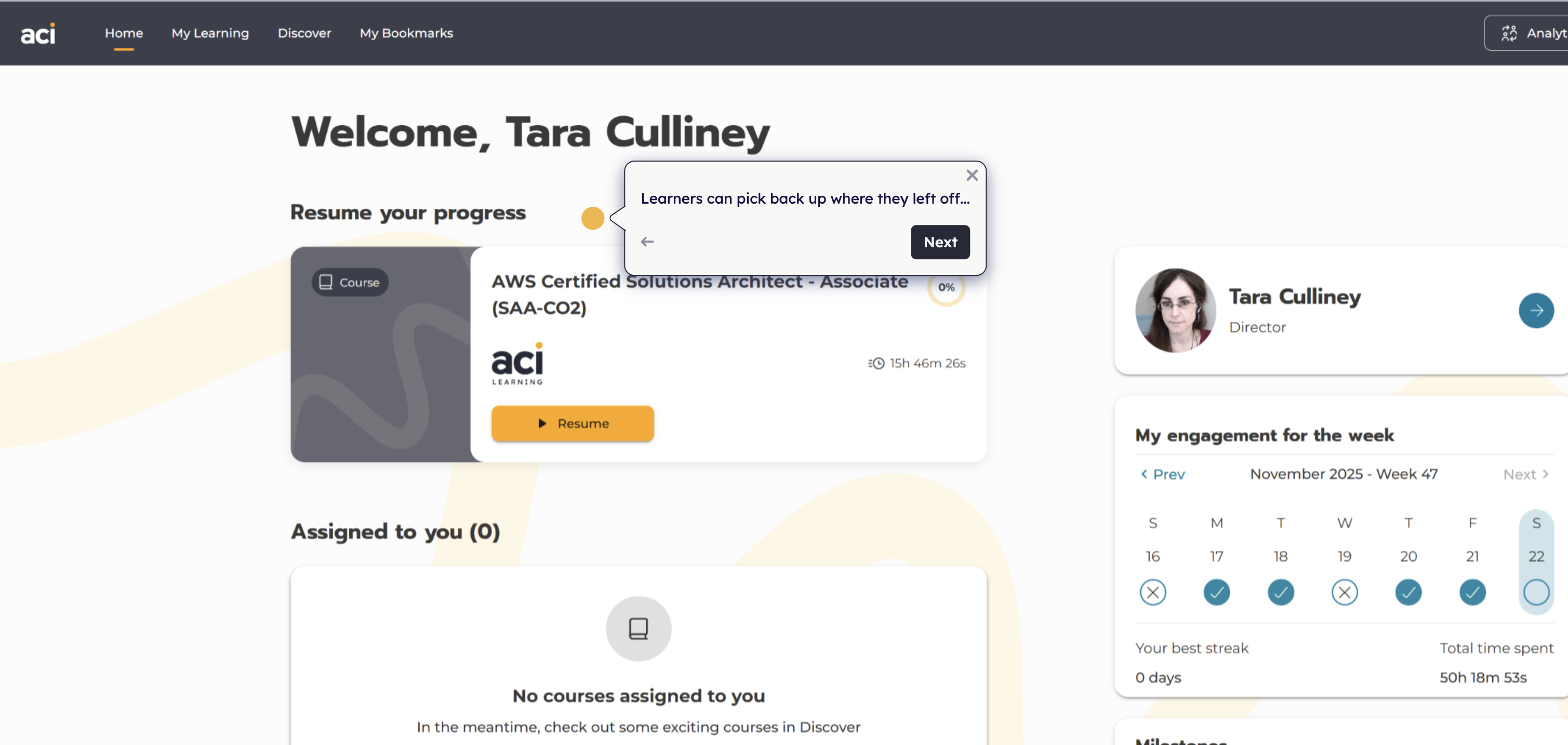 G I F preview of product tour